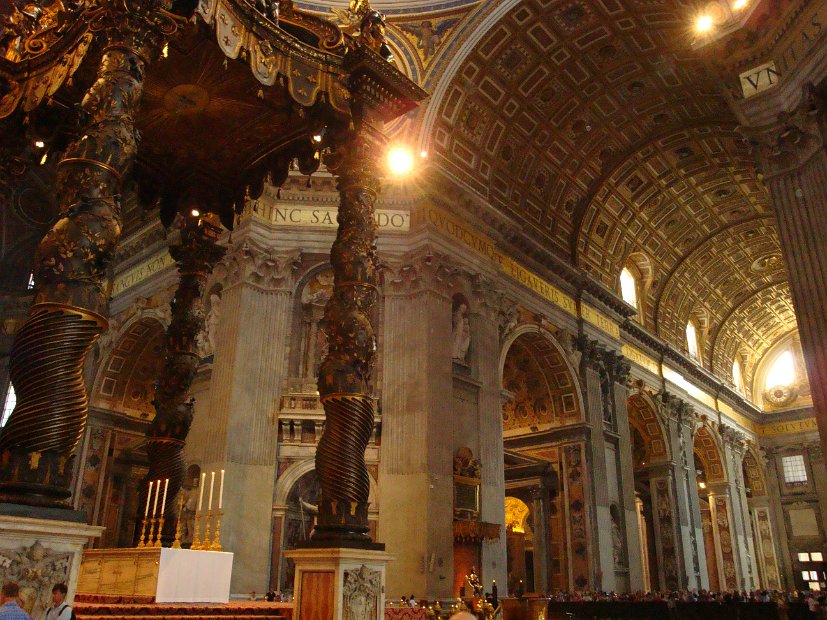 ROMA-DENTRO SAN PIETRO